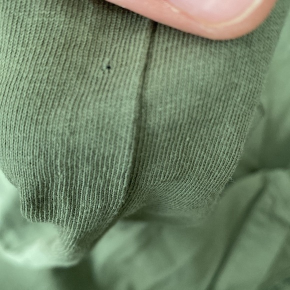 Frank and Eileen Nicole popover Henley green long sleeve dress XS extra small - Picture 7 of 7